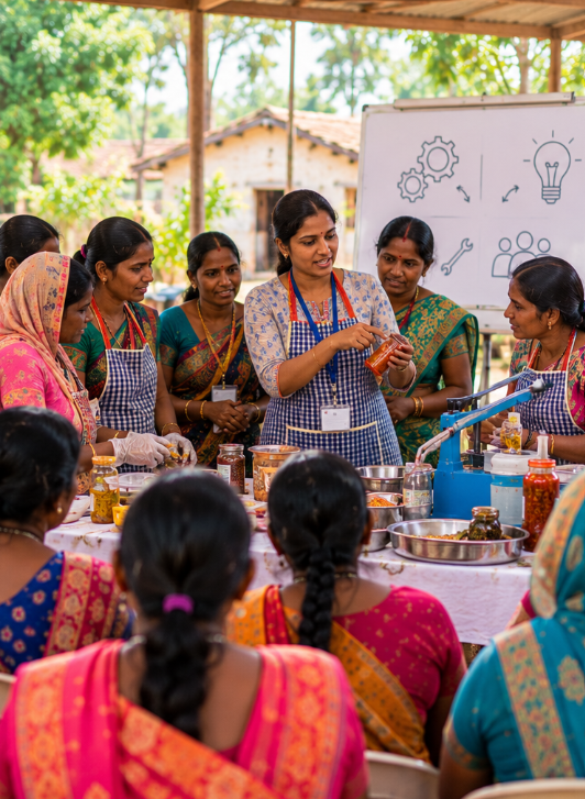 Skill development training for rural women and youth